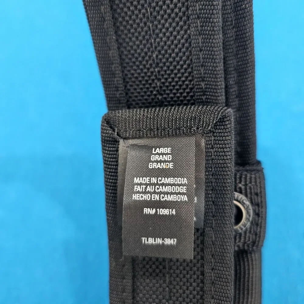 5.11 Tactical Sierra Bravo Duty Belt Kit (Size Large, Black)